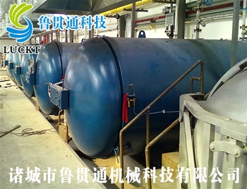 Indirect heating curing tank